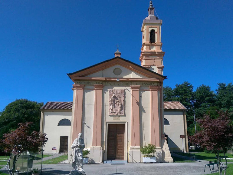 Il Santuario della BEATA VERGINE di TESSARA in S. Maria di Non, Curtarolo (PD)