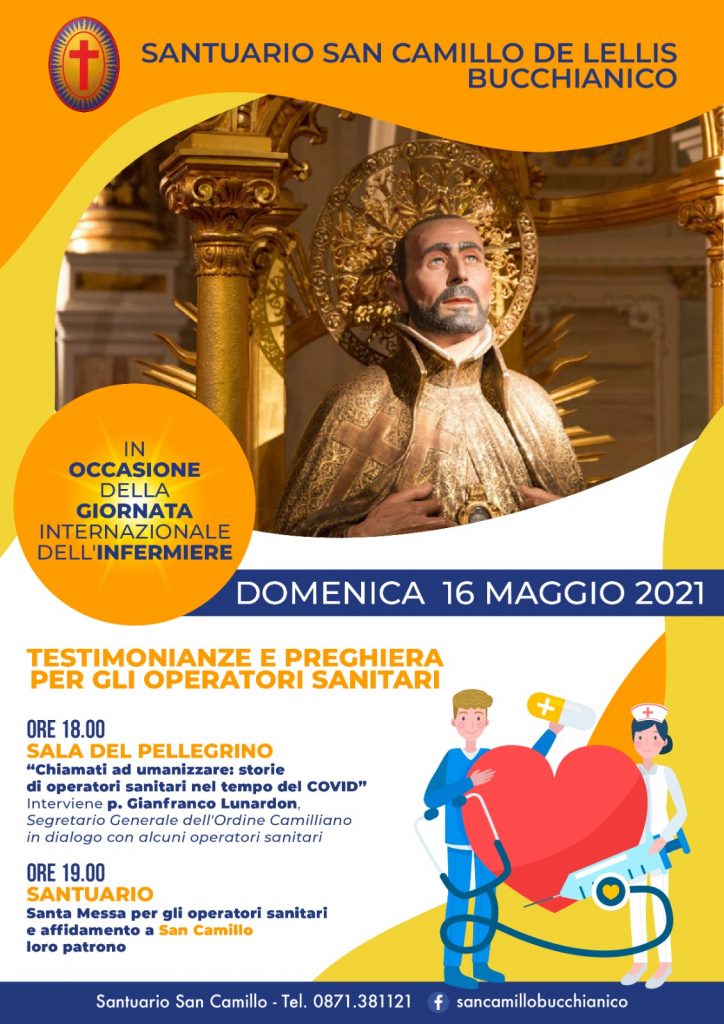 “Chiamati ad umanizzare”, Giornata per gli Operatori Sanitari al Santuario di San Camillo di Bucchianico (CH)