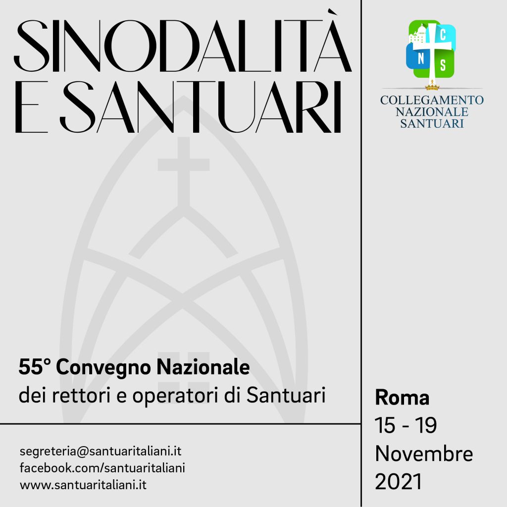 Convegno Nazionale del CNS dal 15 al 19 Novembre 2021 nella città di Roma
