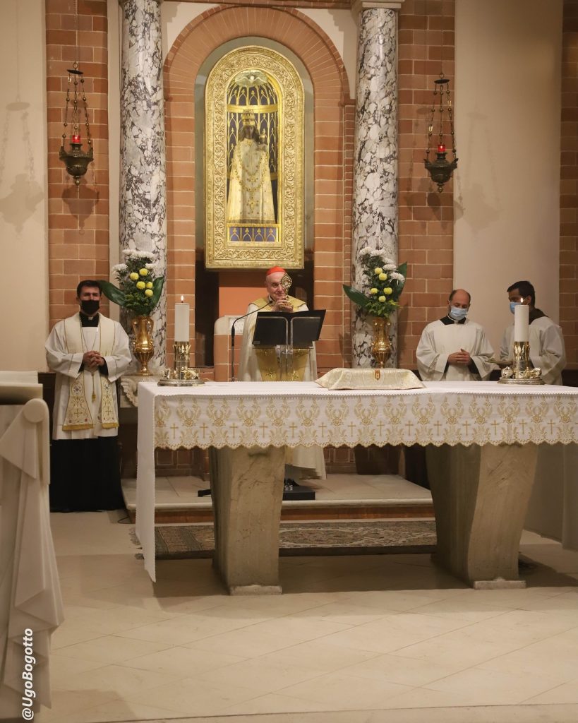 Domenica 17 Ottobre 2021, Titolazione della Basilica Inferiore di Loreto ai Santi Papi Pellegrini