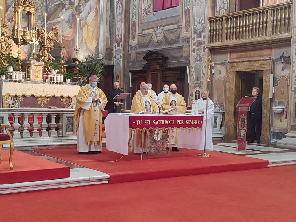 Terzo giorno del Convegno Nazionale dei Santuari: Celebrazione Eucaristica presieduta da Sua Eminenza Cardinale Marcello Semeraro, Prefetto della Congregazione per le Cause dei Santi