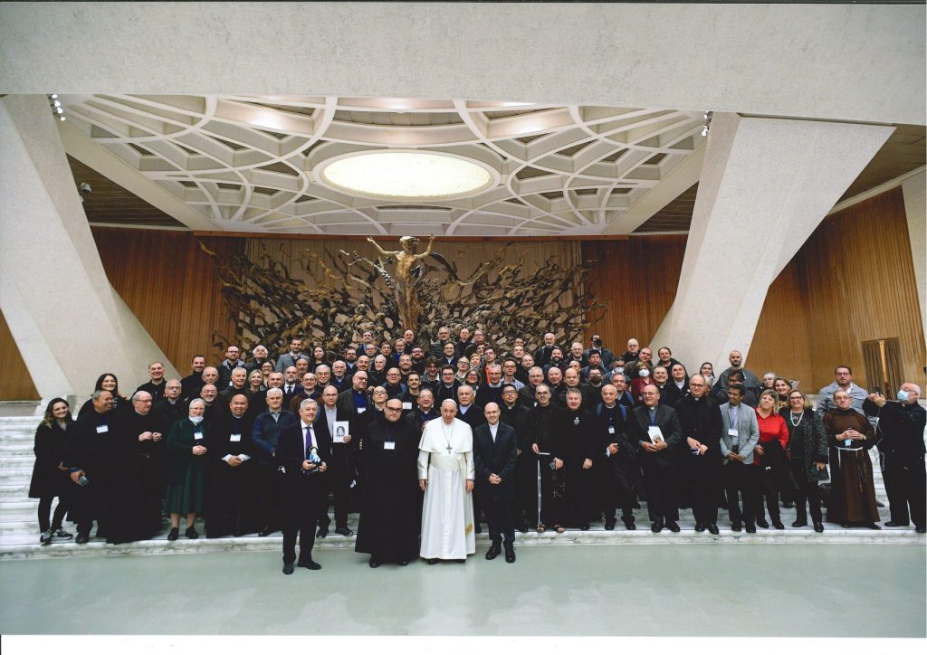 Terzo giorno del Convegno Nazionale dei Santuari 17 novembre 2021: incontro e benedizione del Santo Padre Papa Francesco