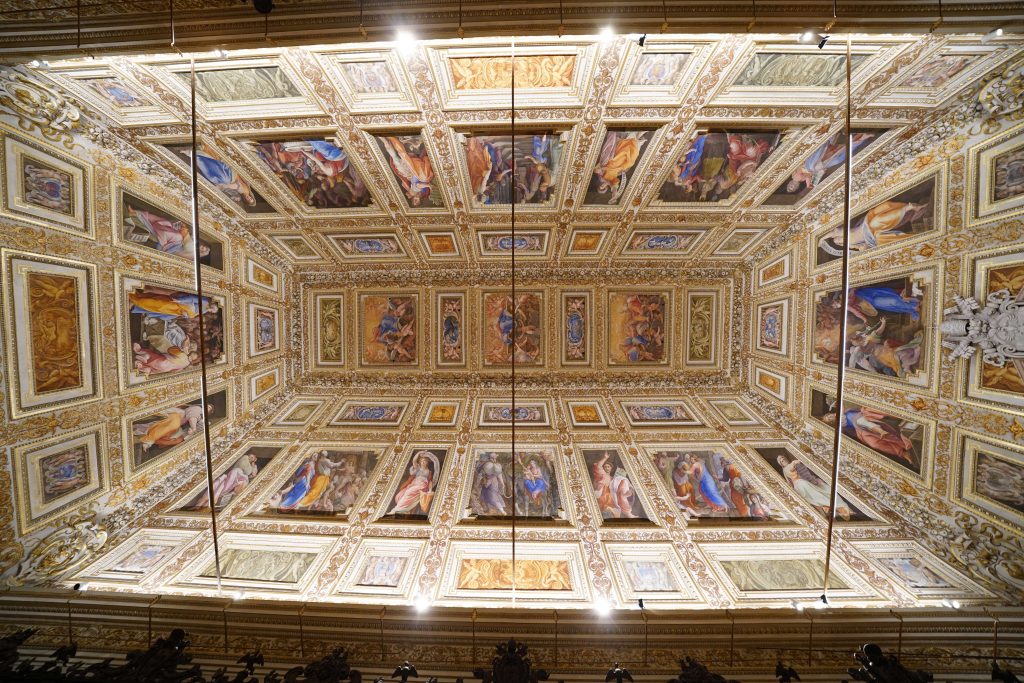 Presentazione dei restauri del Santuario Basilica Pontificia della Santa Casa di Loreto (AN), venerdì 7 luglio 2023.