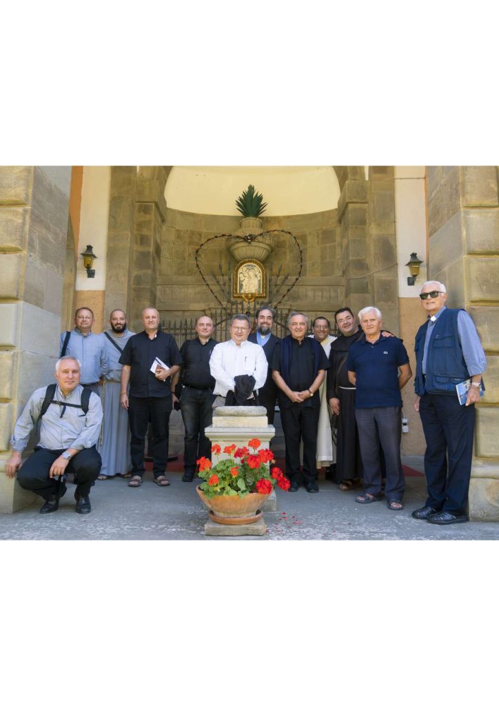 Al Santuario della Beata Vergine delle Grazie di Boccadirio (BO), l'Assemblea regionale dei Rettori e Operatori dei Santuari dell'Emilia Romagna, 11 settembre 2023.