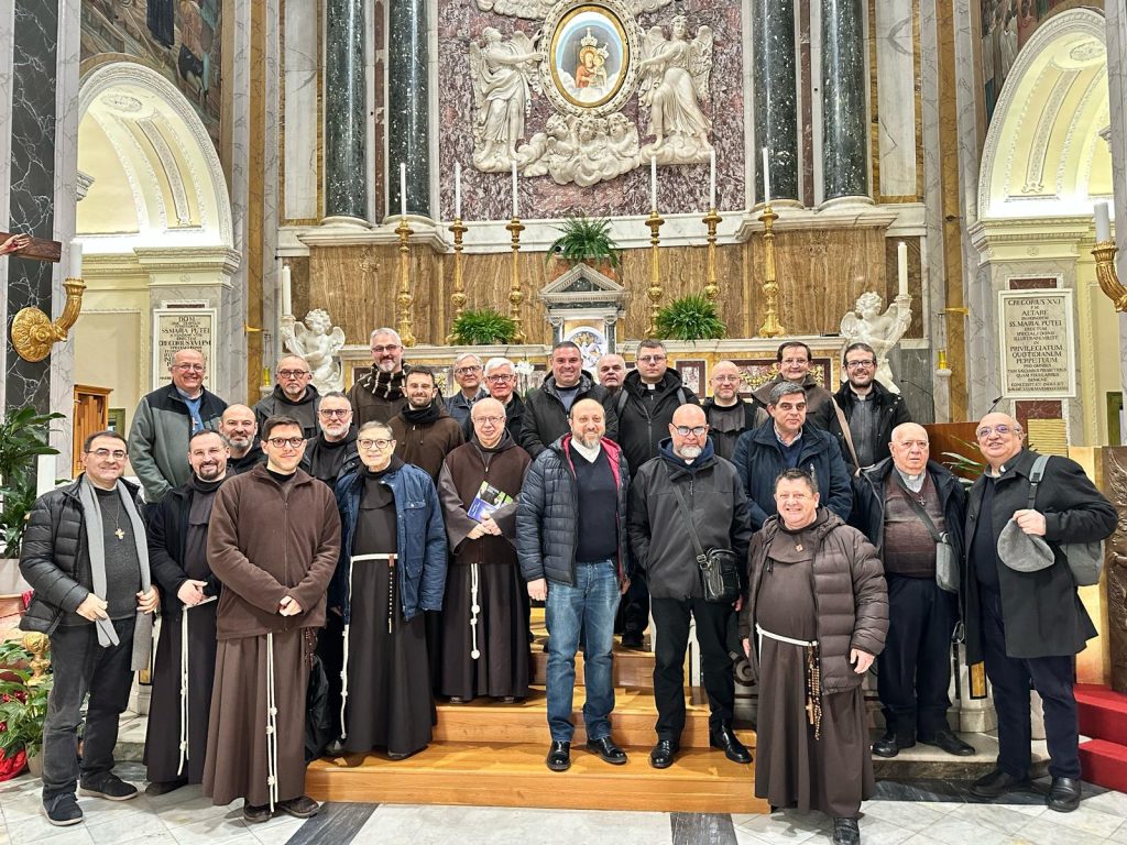 Assemblea regionale del Collegamento Santuari di Puglia presso la Basilica della Madonna del Pozzo di Capurso (BA), 27 febbraio 2024.
