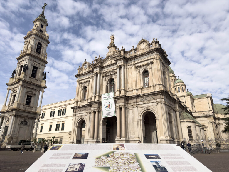 Il Santuario Pontificio della Beata Vergine Maria di Pompei (NA), tra le iniziative per l'Anno della Preghiera, preparazione del mese di Maggio dedicato a 