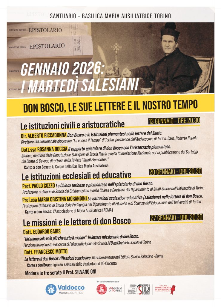 Dal Santuario-Basilica di Maria Ausiliatrice di Torino,