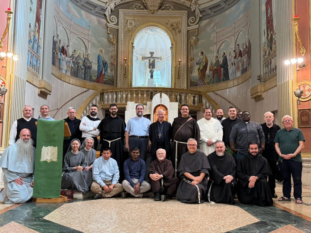 Assemblea Regionale CNS dell'Emilia-Romagna, 28 Settembre 2026. Don Fabio Ruffini rieletto Delegato per i Santuari della Regione. Tra gli ospiti era presente l'Arcivescovo Mons. Antonio Giuseppe Caiazzo, vescovo di Cesena-Sarsina.